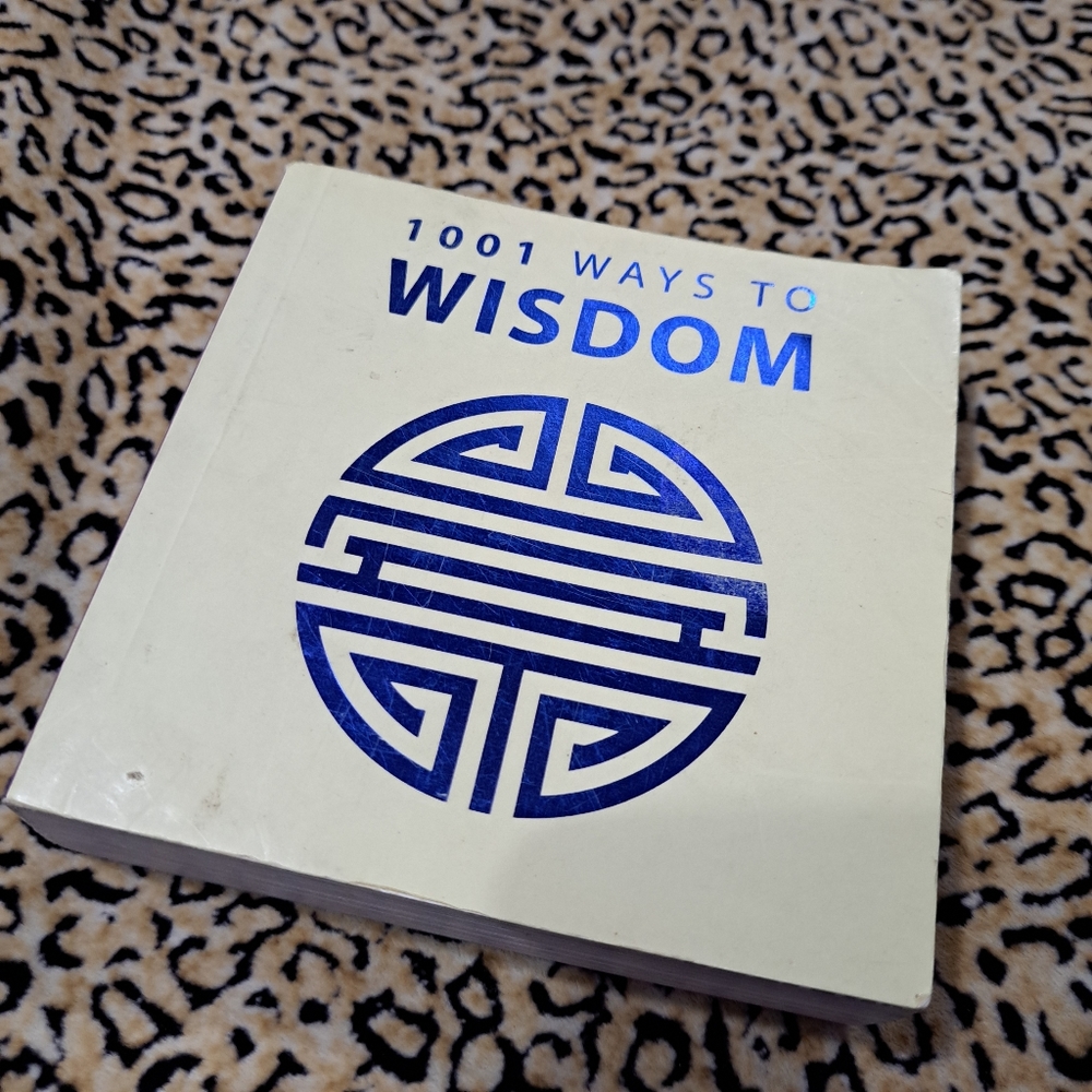 💥3/$25💥1001 WAYS TO WISDOM BOOK